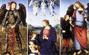 Pietro Perugino Polyptych of Certosa di Pavia France oil painting artist